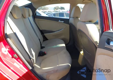 2013 Hyundai Accent Gls from USA, damaged, VIN KMHCT4AE0DU447251